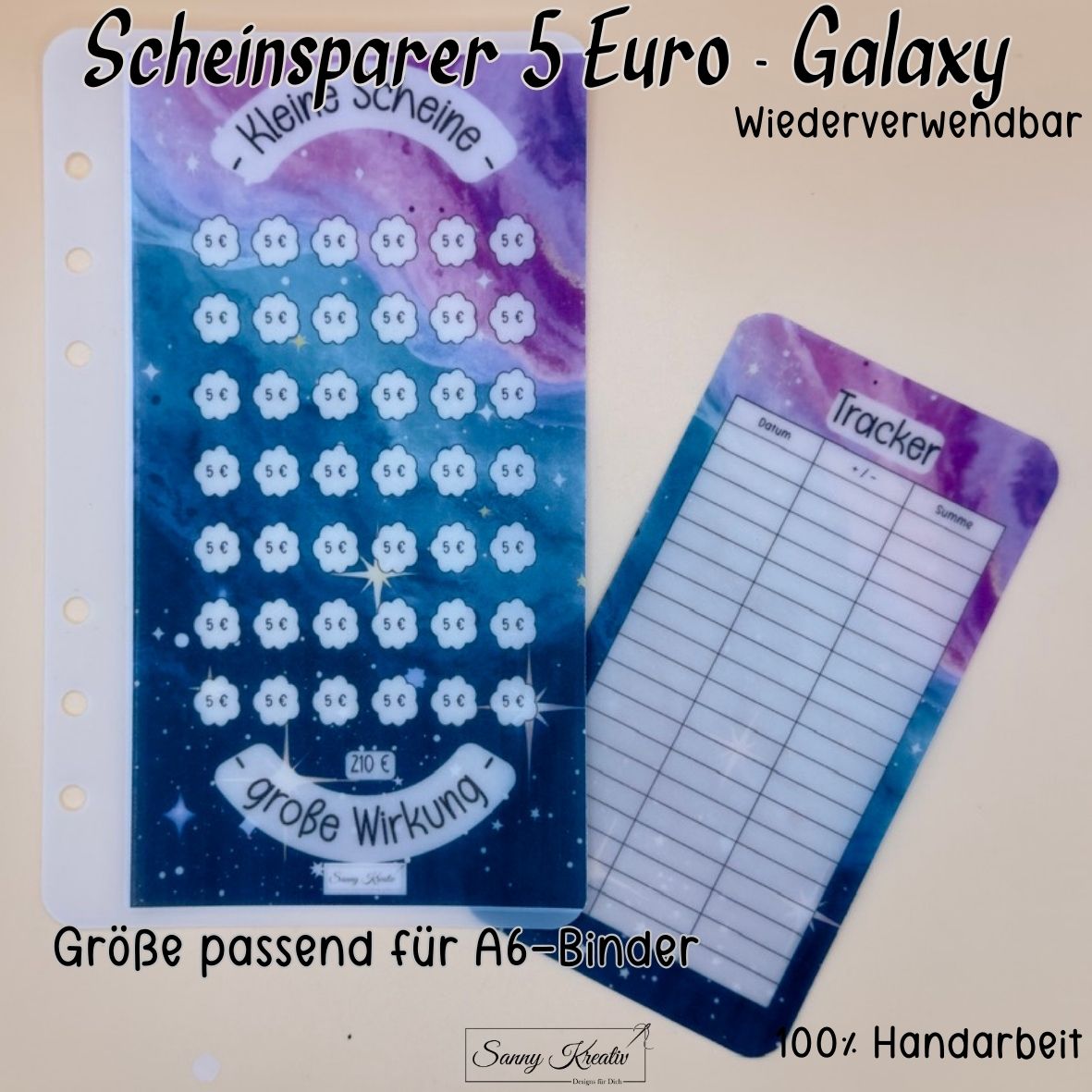 Schein Sparer Umschlag für 5 € Scheine