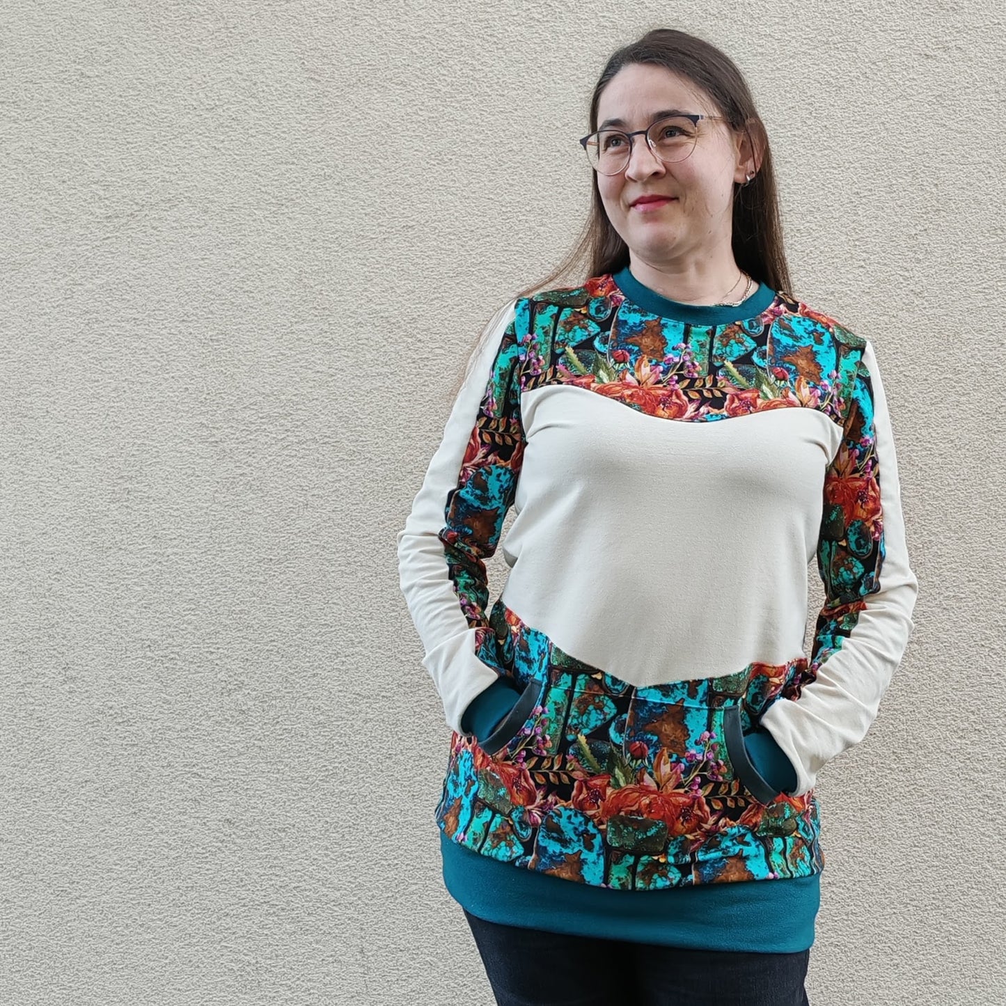 Damen Sweatshirt "Griselda" - 32-60 - Ebook und Nähanleitung
