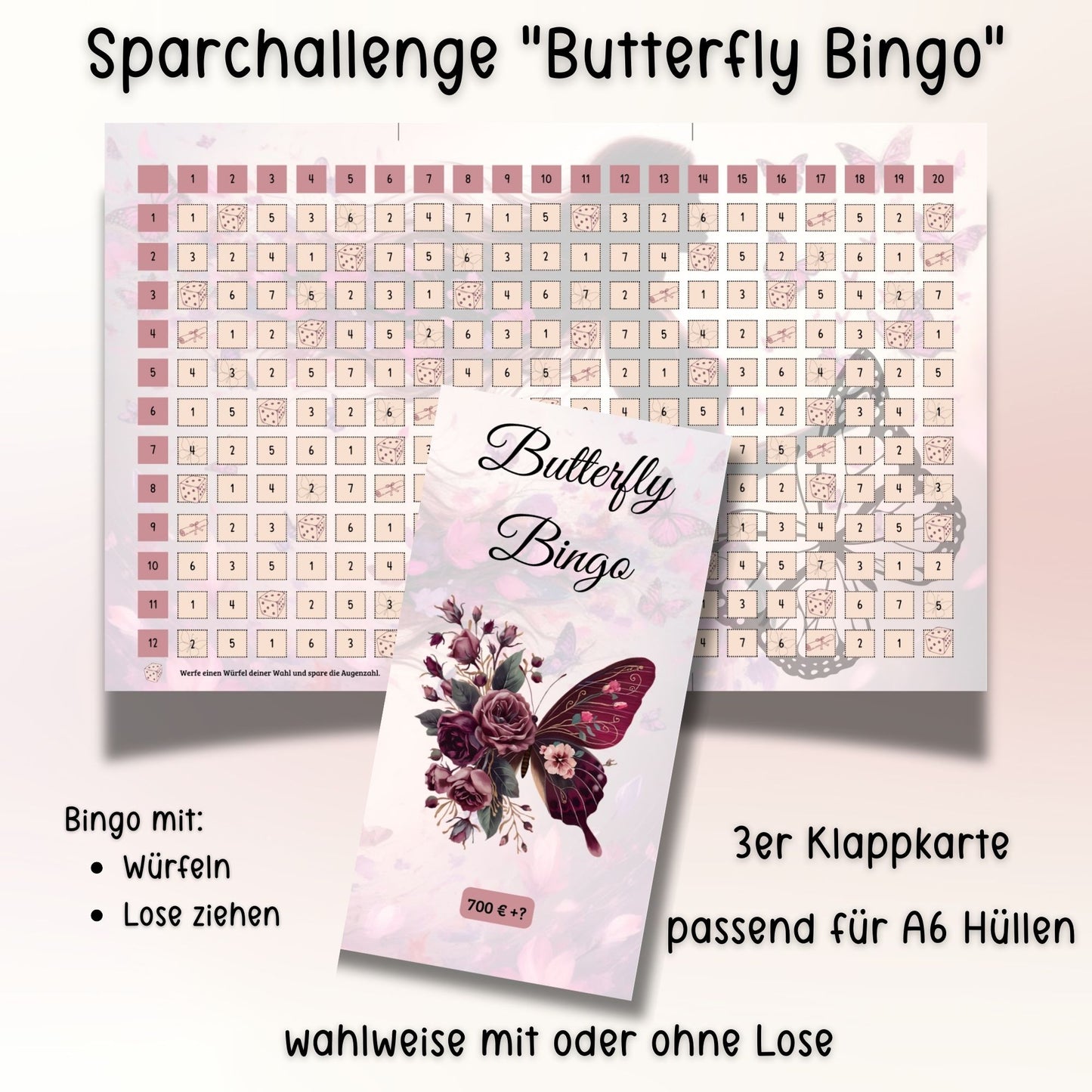Spar Challenge "Butterfly Bingo"