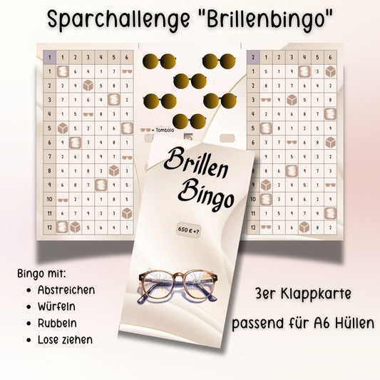 Spar Challenge "Brillen Bingo"
