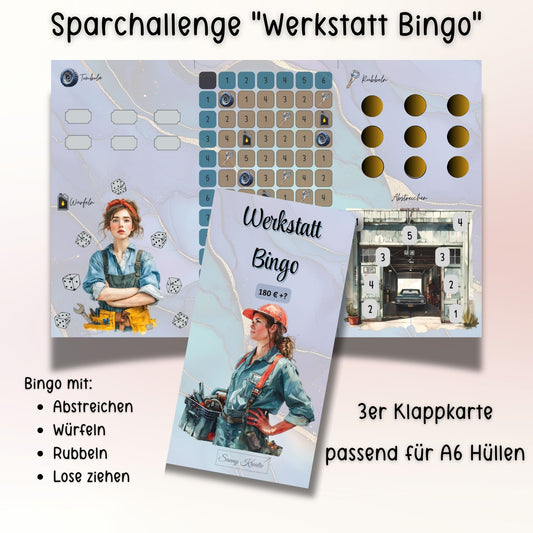 Spar Challenge "Werkstattbingo"