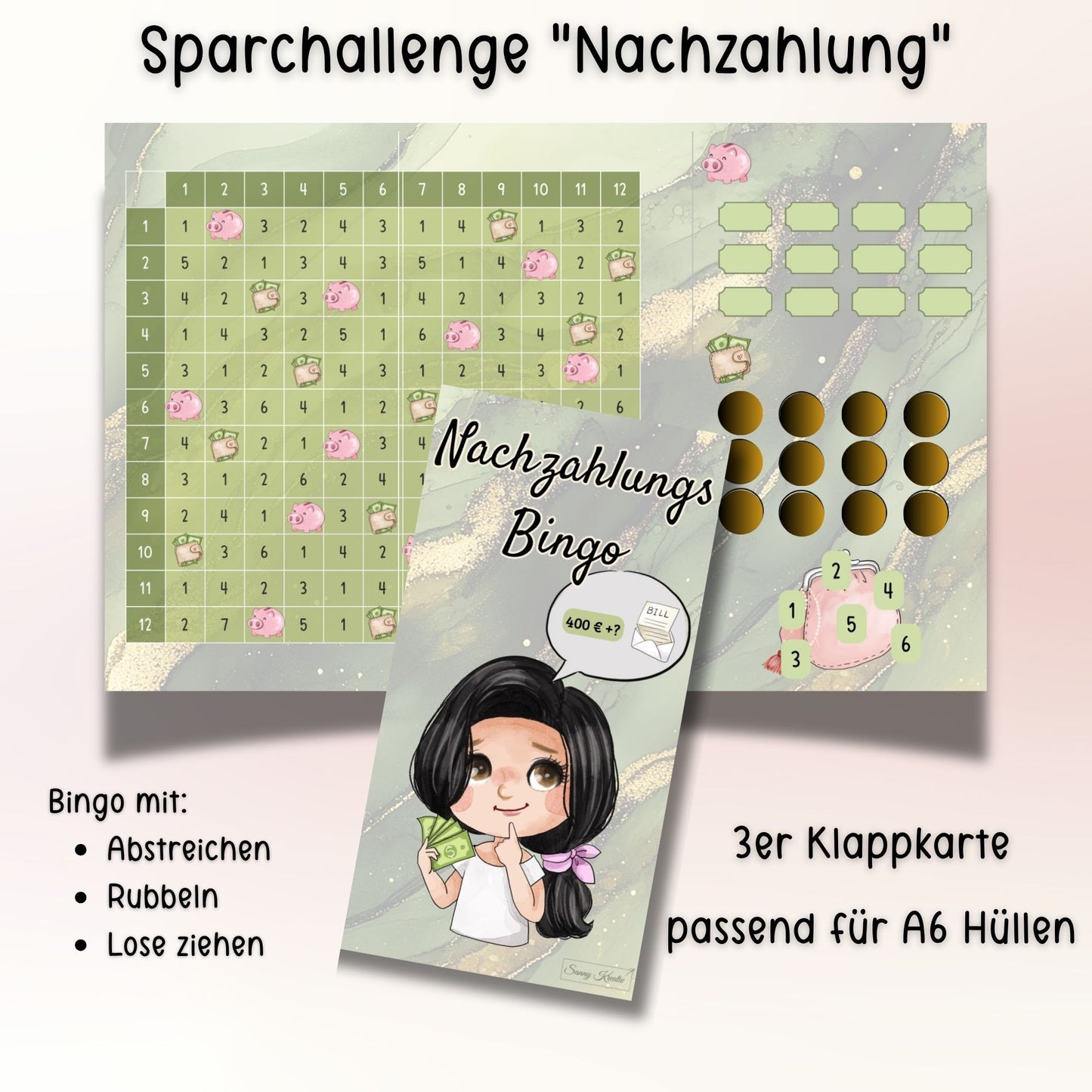 Spar Challenge "Nachzahlungsbingo"