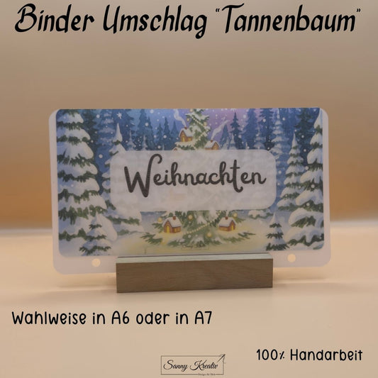 Binder Umschlag "Tannenbaum"