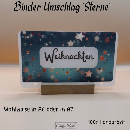 Binder Umschlag "Sterne"