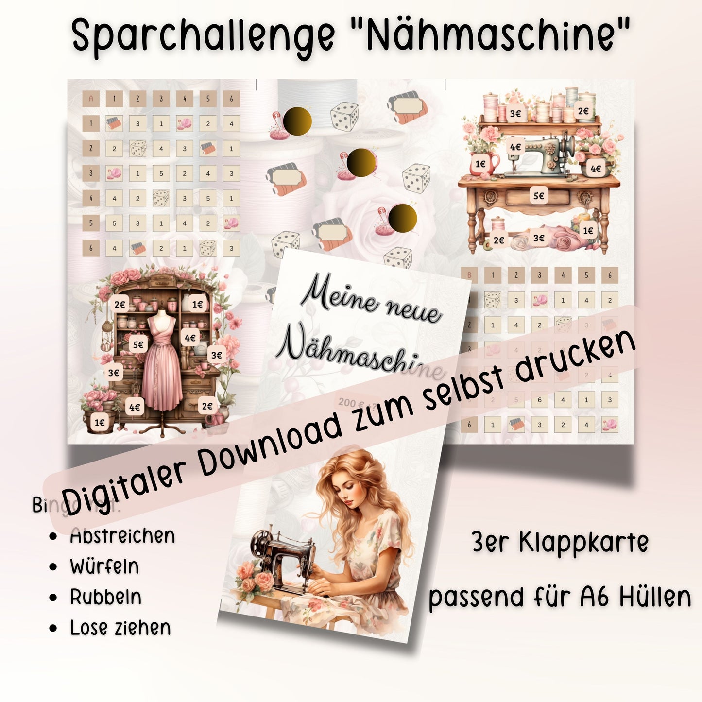 Spar Challenge "Nähmaschine" *Digital*