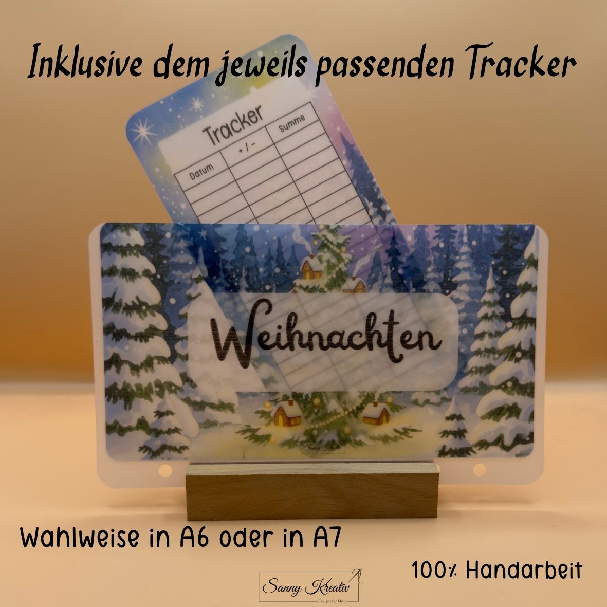 Binder Umschlag "Tannenbaum"