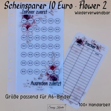 Schein Sparer Umschlag für 10 € Scheine