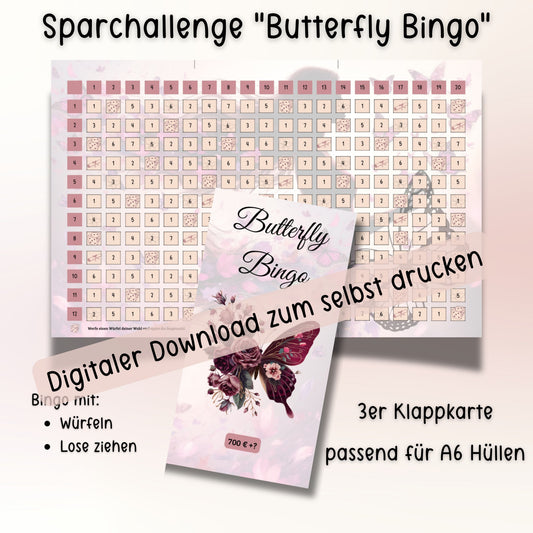 Spar Challenge "Butterfly Bingo" *Digital*