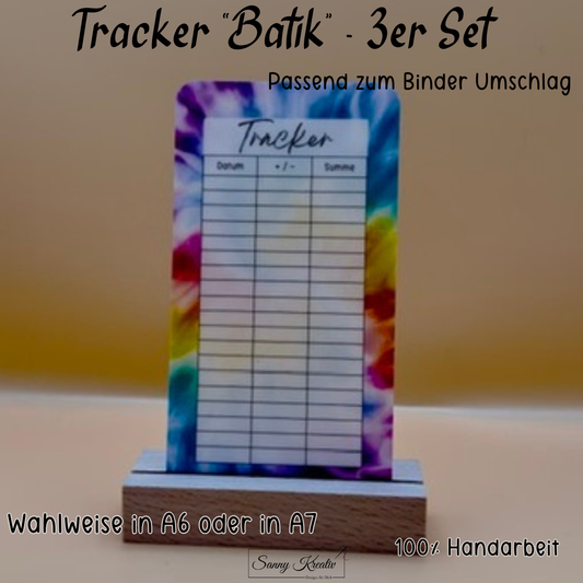 Tracker "Batik" - 3er Set