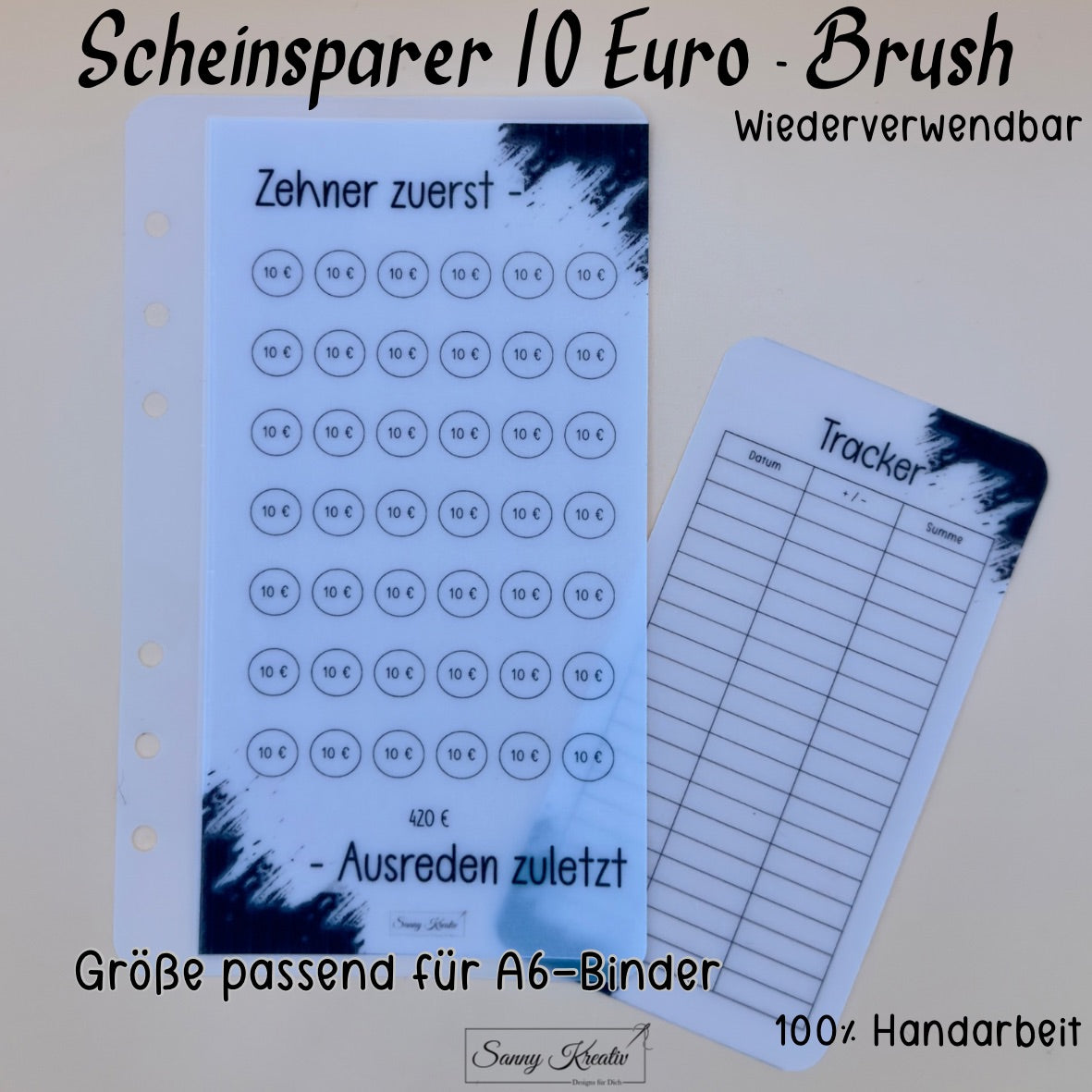 Schein Sparer Umschlag für 10 € Scheine