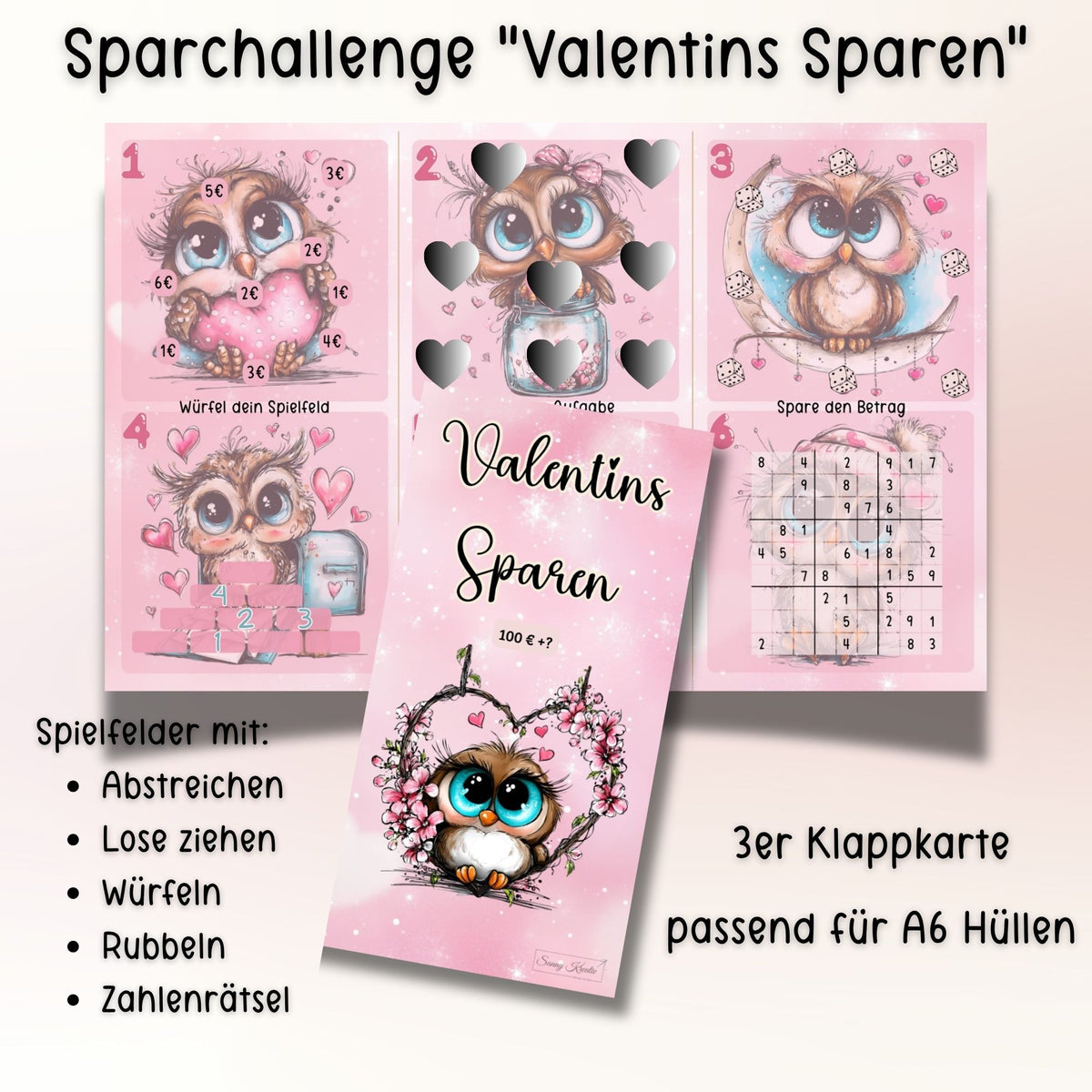 Spar-Challenge "Valentins Sparen"