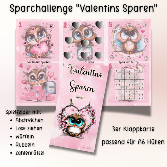 Spar-Challenge "Valentins Sparen"