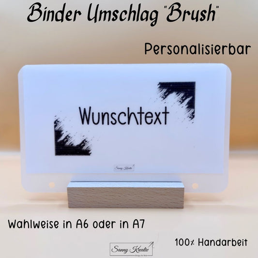 Binder Umschlag "Brush"