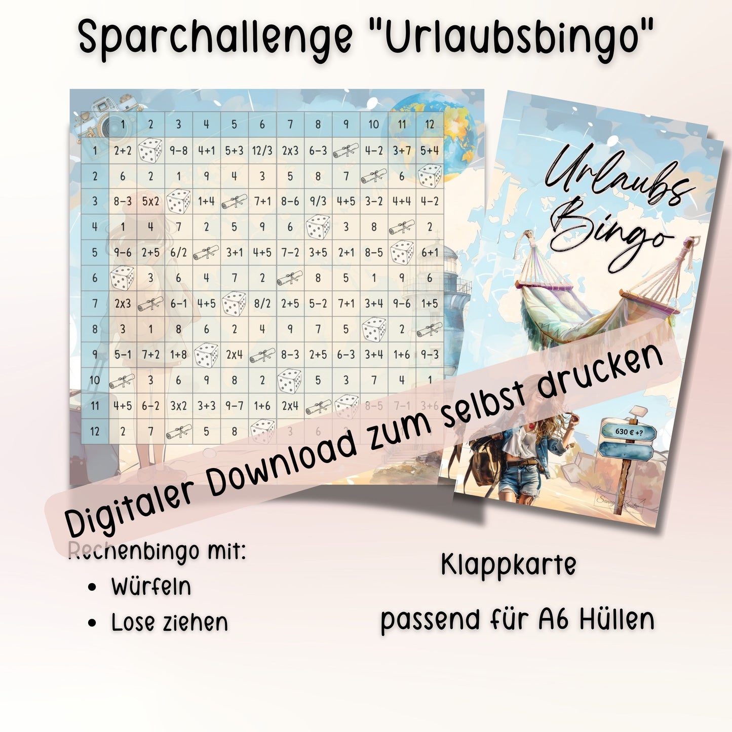 Spar-Challenge "Urlaubs Bingo" *Digital*