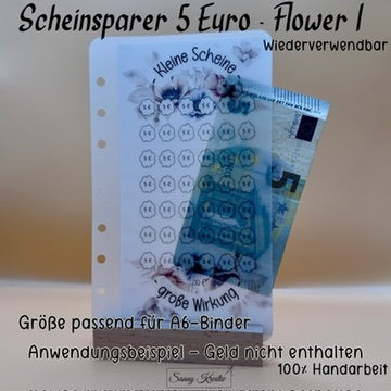 Schein Sparer Umschlag für 5 € Scheine