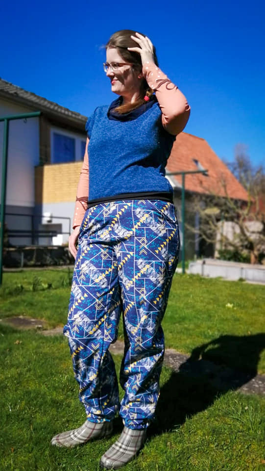 Softshellhose Enni - Gr 32-64 - EBook und Nähanleitung