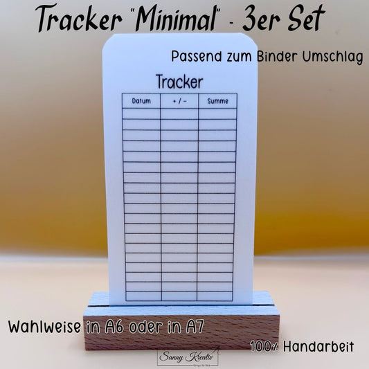 Tracker "Minimal" - 3er Set