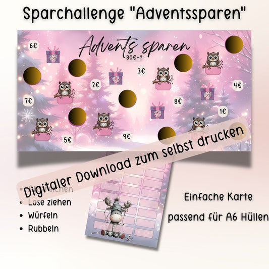 Spar-Challenge "Adventssparen" *Digital*