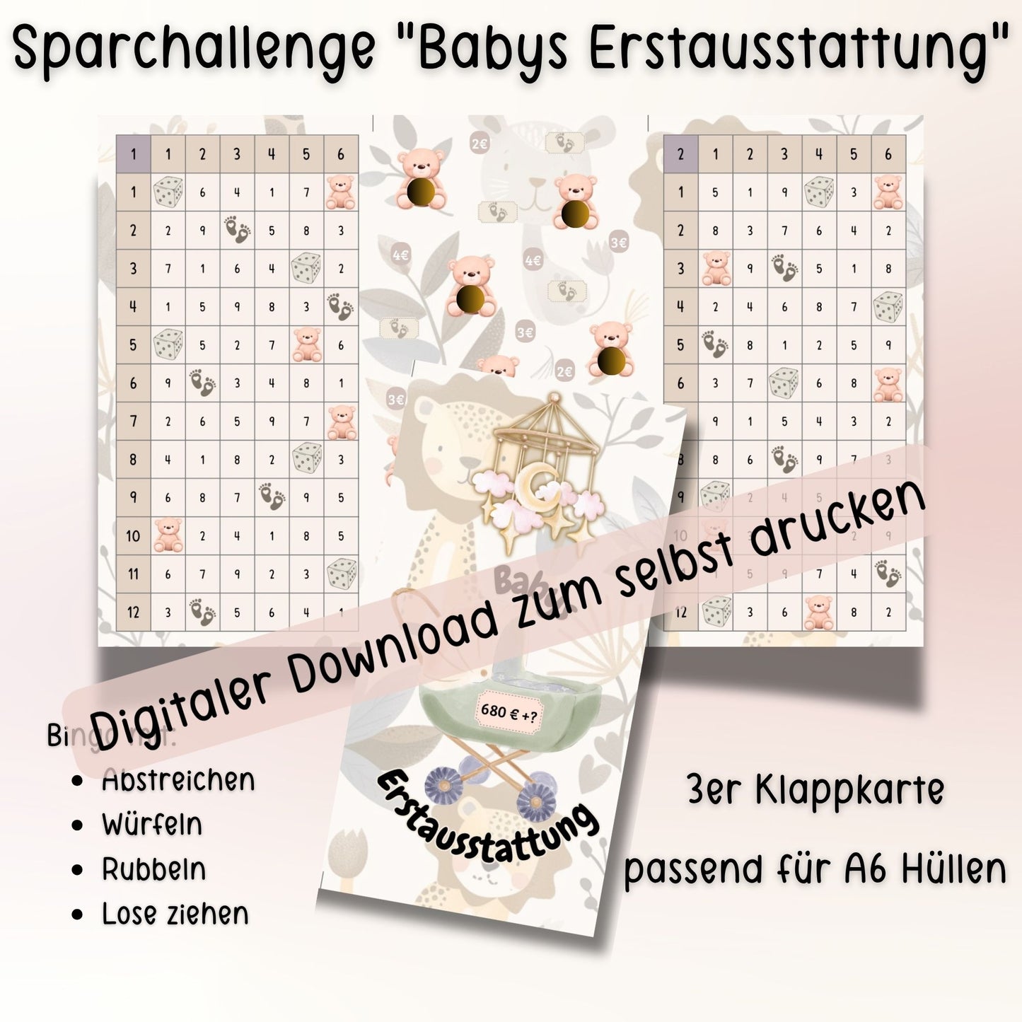 Spar Challenge "Babys Erstausstattung" *Digital*