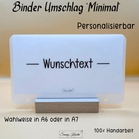 Binder Umschlag "Minimal"