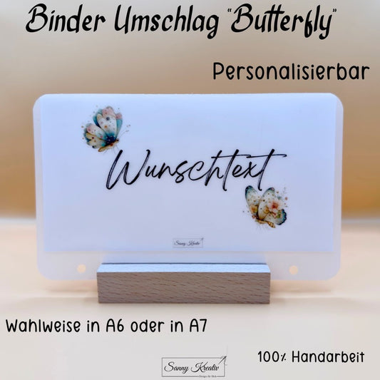 Binder Umschlag "Butterfly"