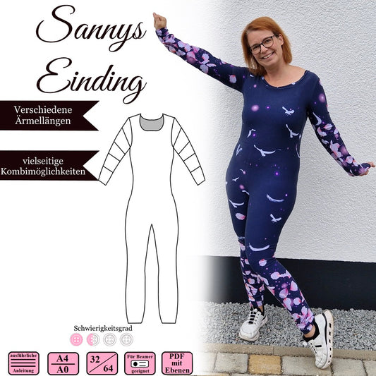 Sannys Einding - Größe 32-64 - EBook und Nähanleitung