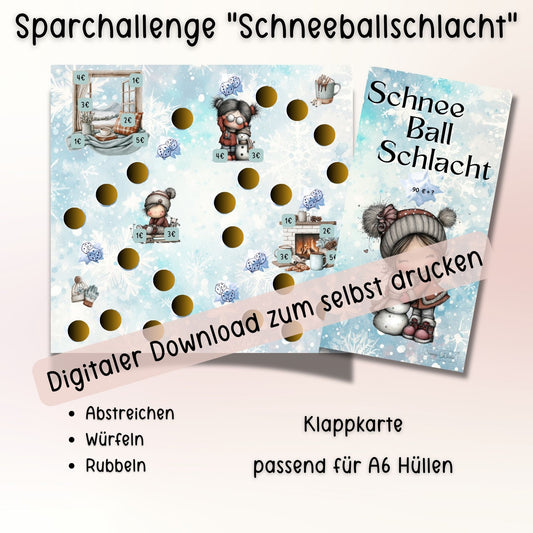Spar-Challenge "Schneeballschlacht" *Digital*