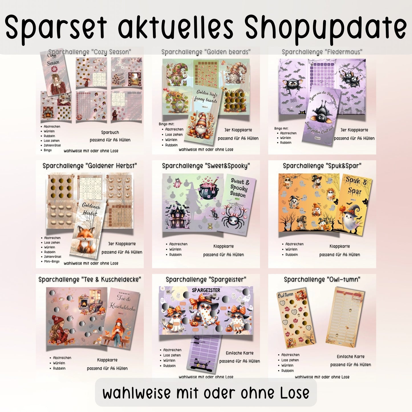 Spar-Challenge Set aktuelles Shop Update