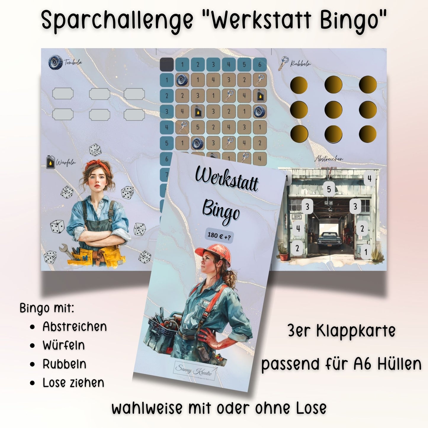 Spar Challenge "Werkstattbingo"