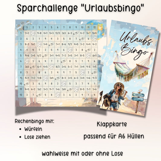 Spar-Challenge "Urlaubs Bingo"