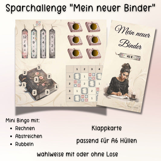Spar-Challenge "Mein neuer Binder"