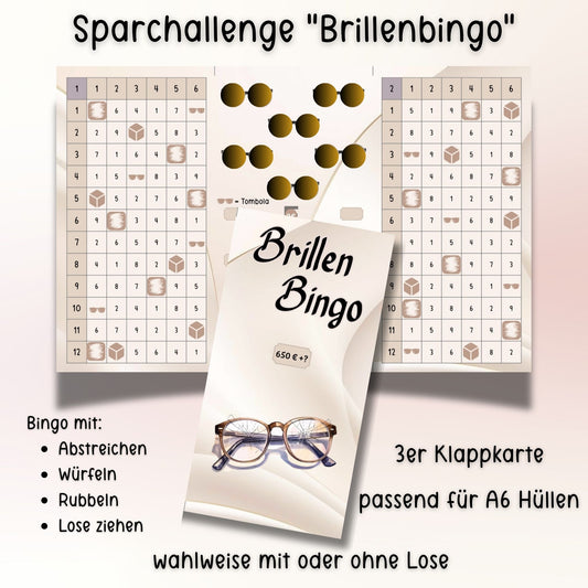 Spar Challenge "Brillen Bingo"