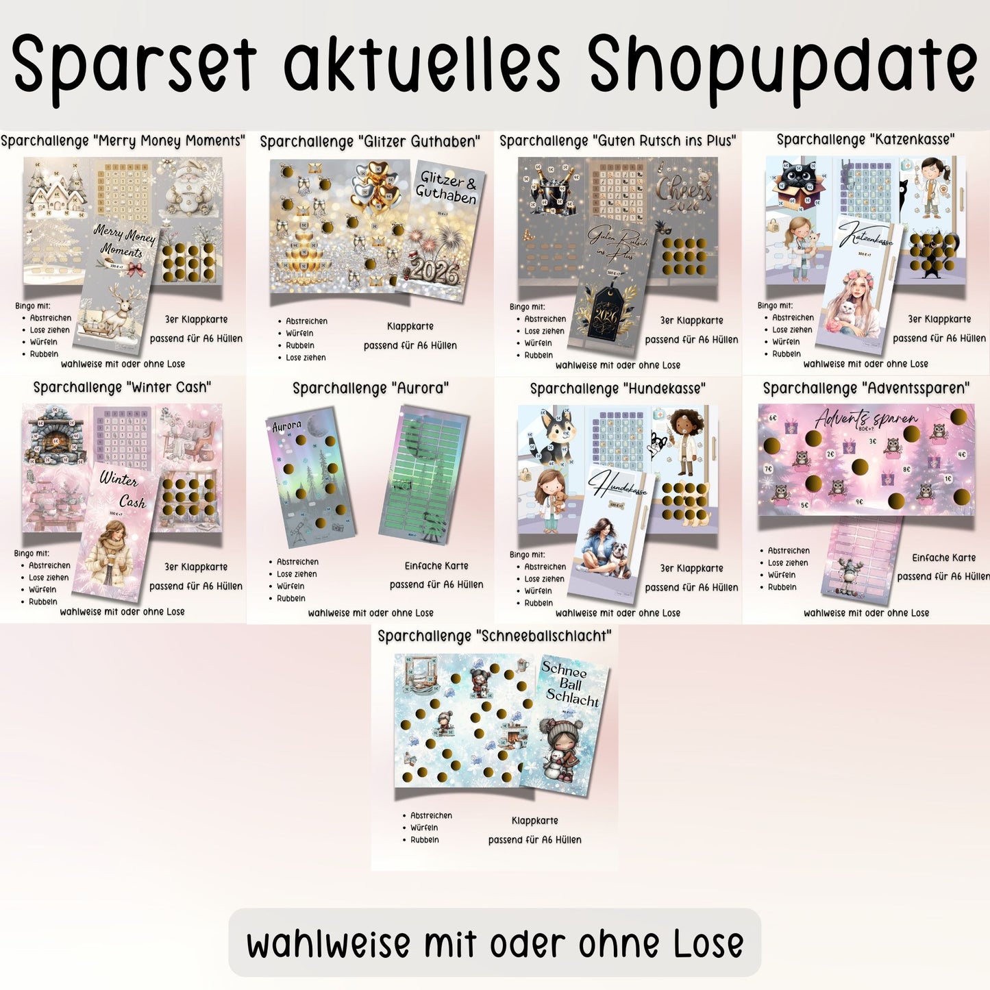 Spar-Challenge-Set aktuelles Shop Update