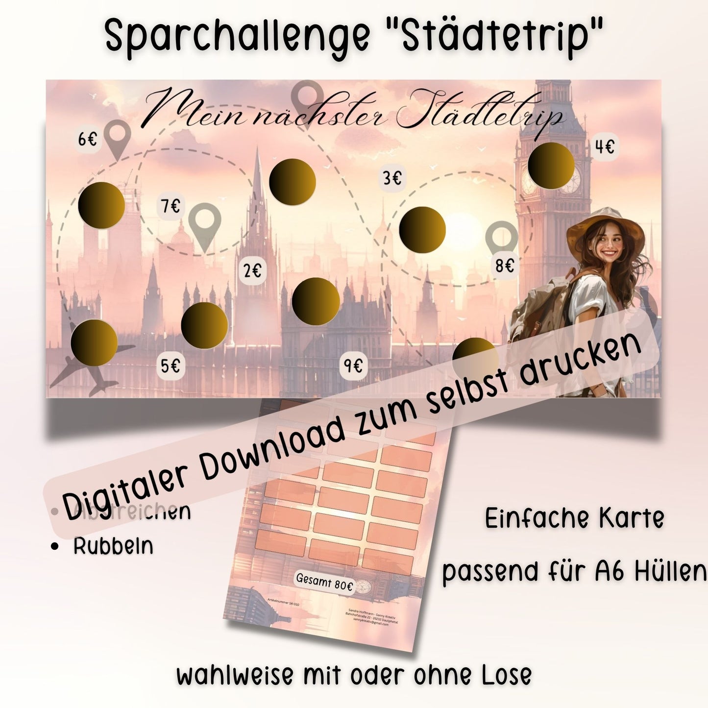Spar-Challenge "Städtetrip" *Digital*