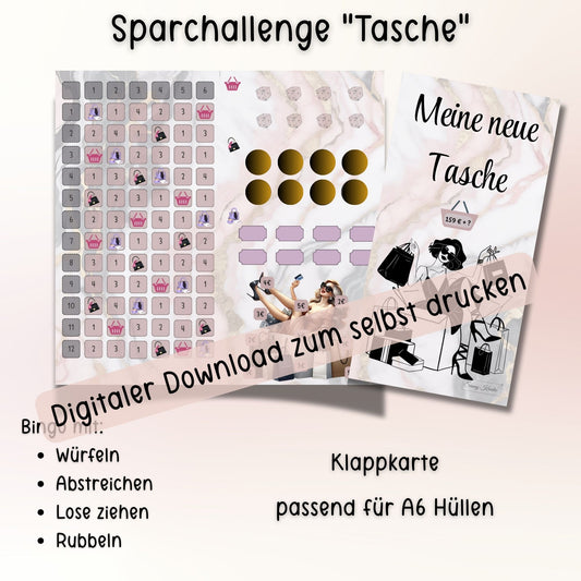 Spar-Challenge "Meine neue Tasche" *Digital*