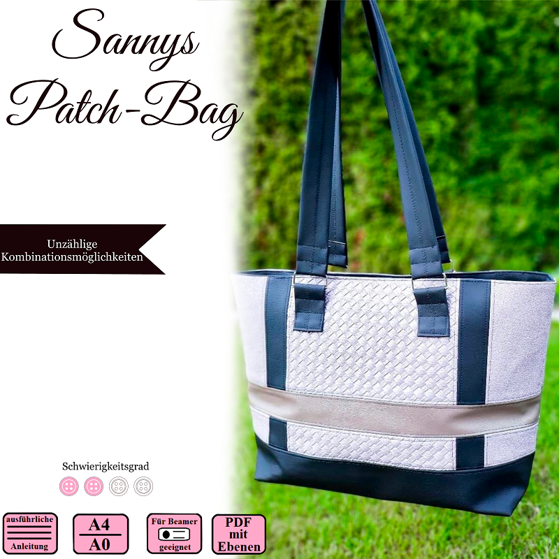 Sannys Patch-Bag- E-Book und Nähanleitung