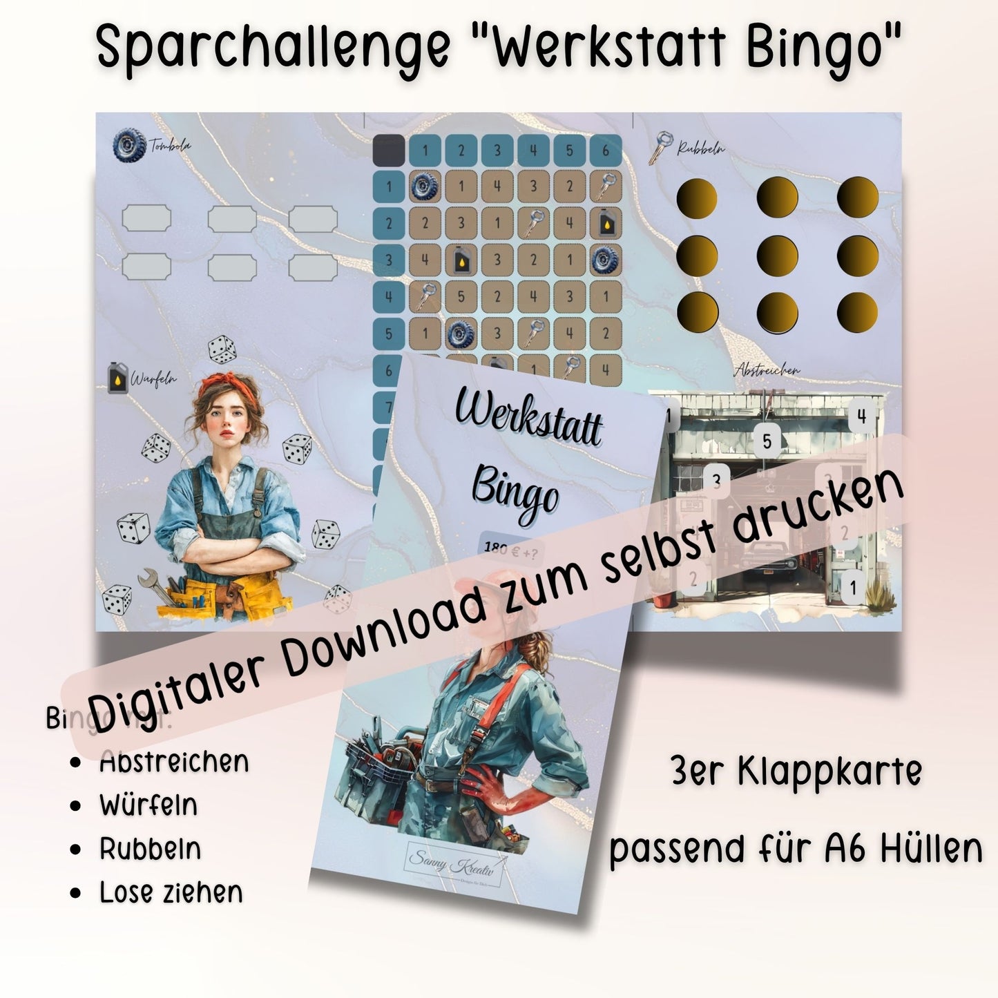 Spar Challenge "Werkstattbingo" *Digital*