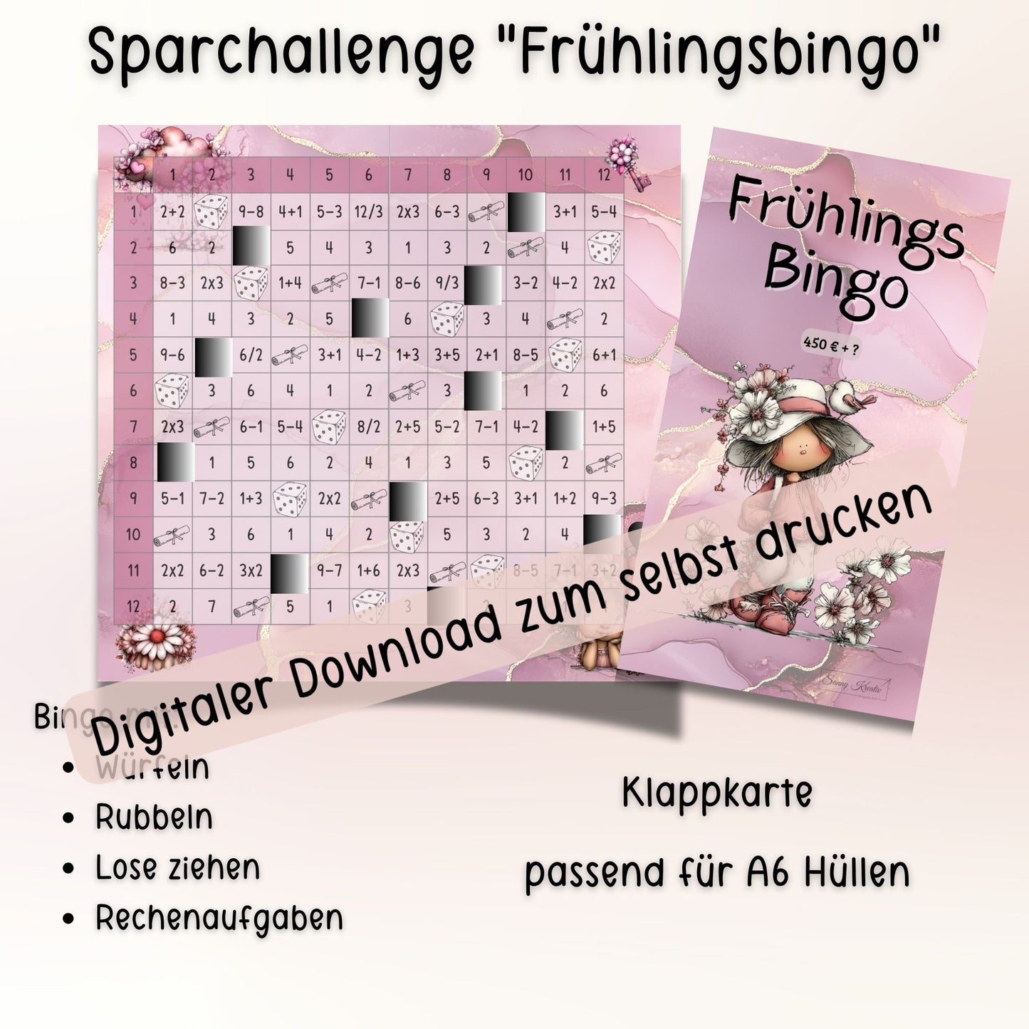 Spar-Challenge "Frühlingsbingo" *Digital*