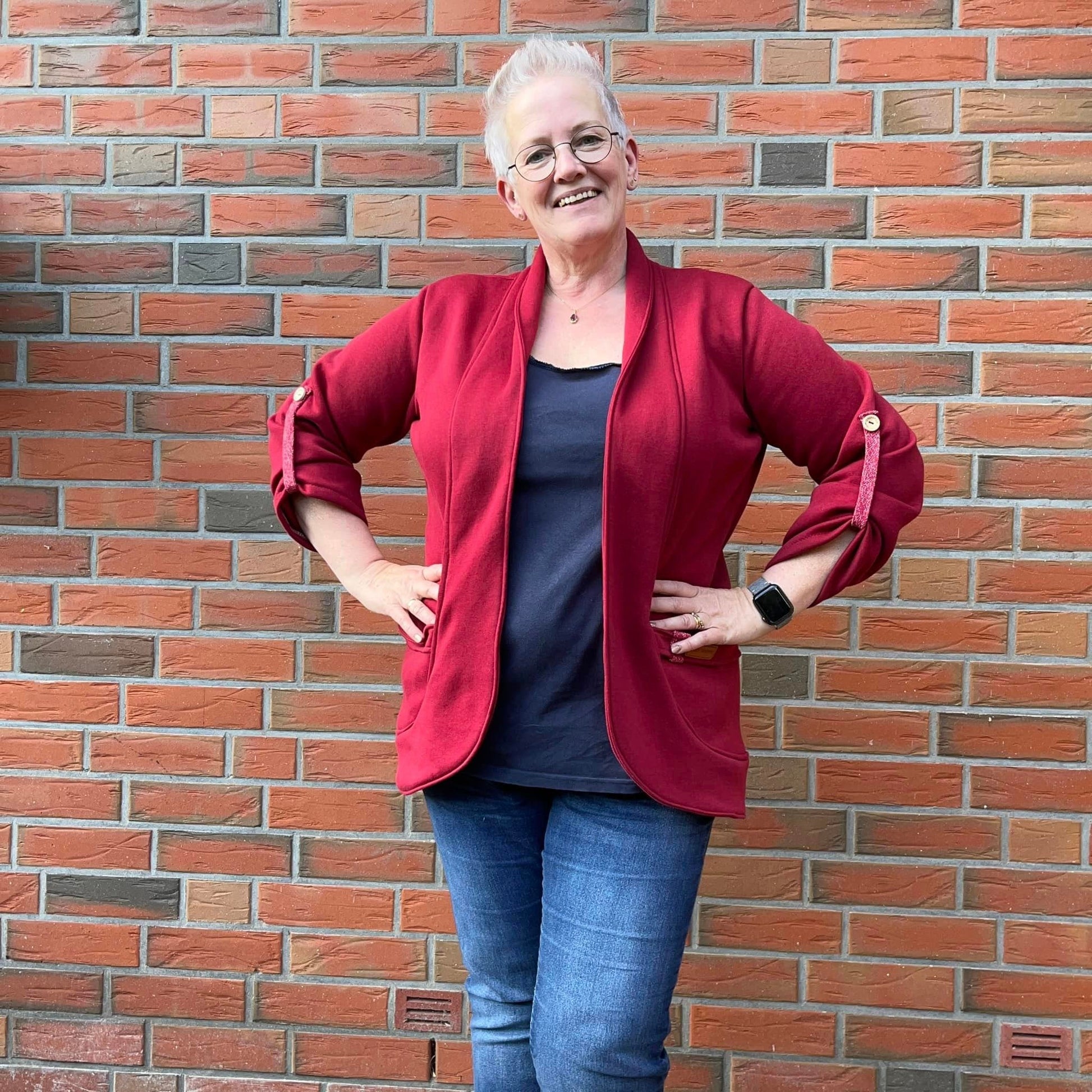 Sannys Sweat Blazer – Gr 32-64 – EBook und Nähanleitung