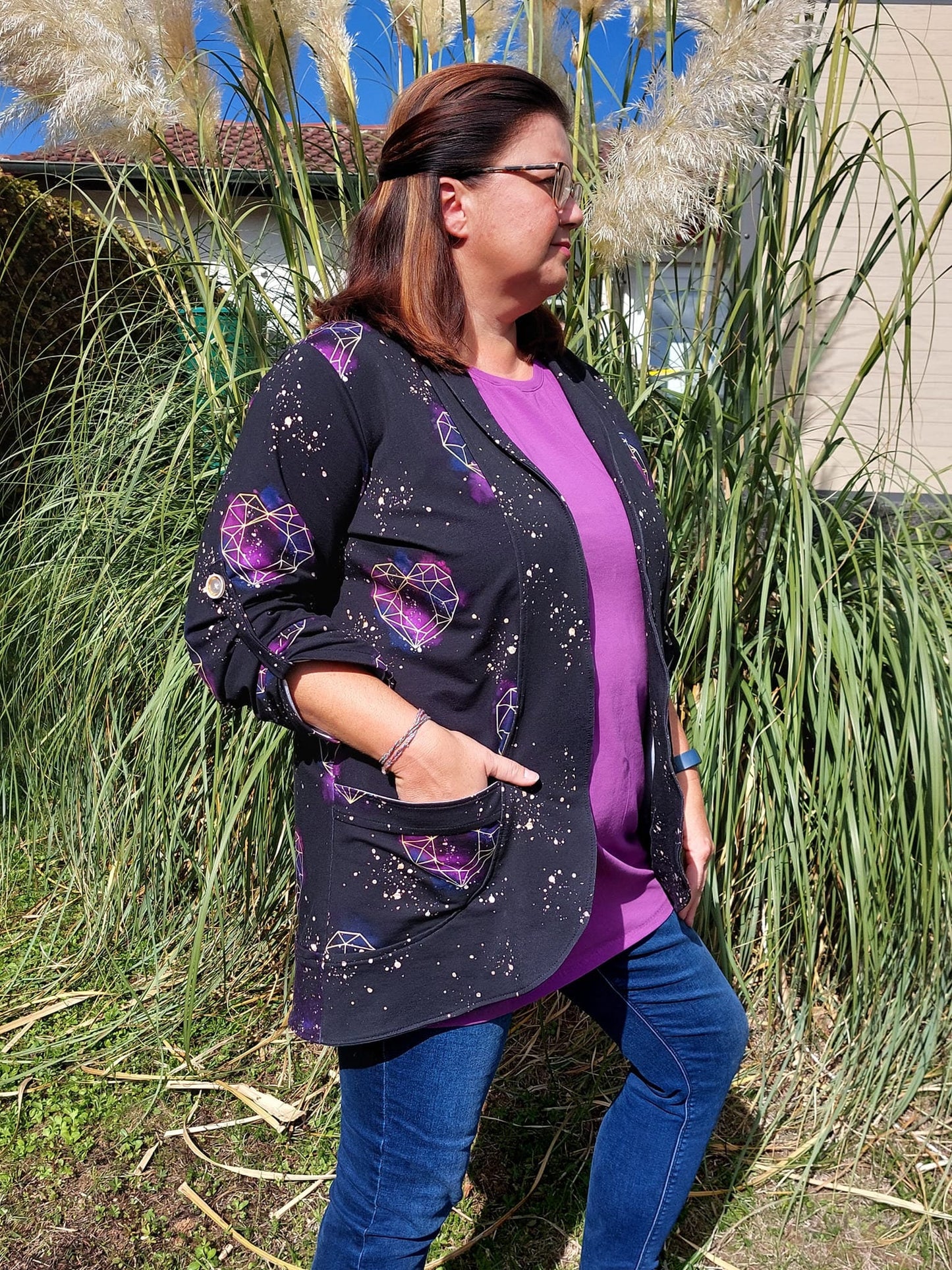 Sannys Sweat Blazer – Gr 32-64 – EBook und Nähanleitung