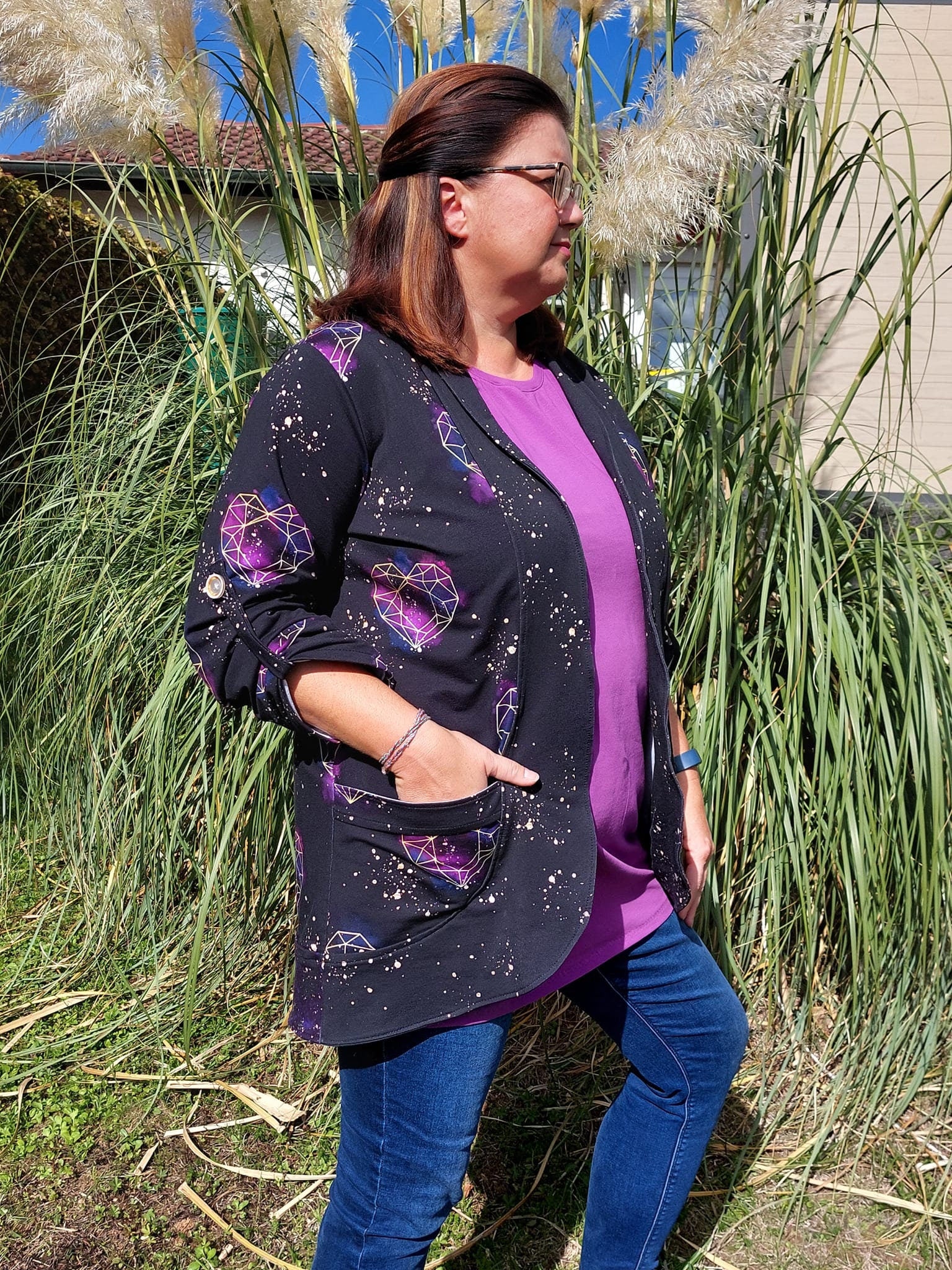 Sannys Sweat Blazer – Gr 32-64 – EBook und Nähanleitung