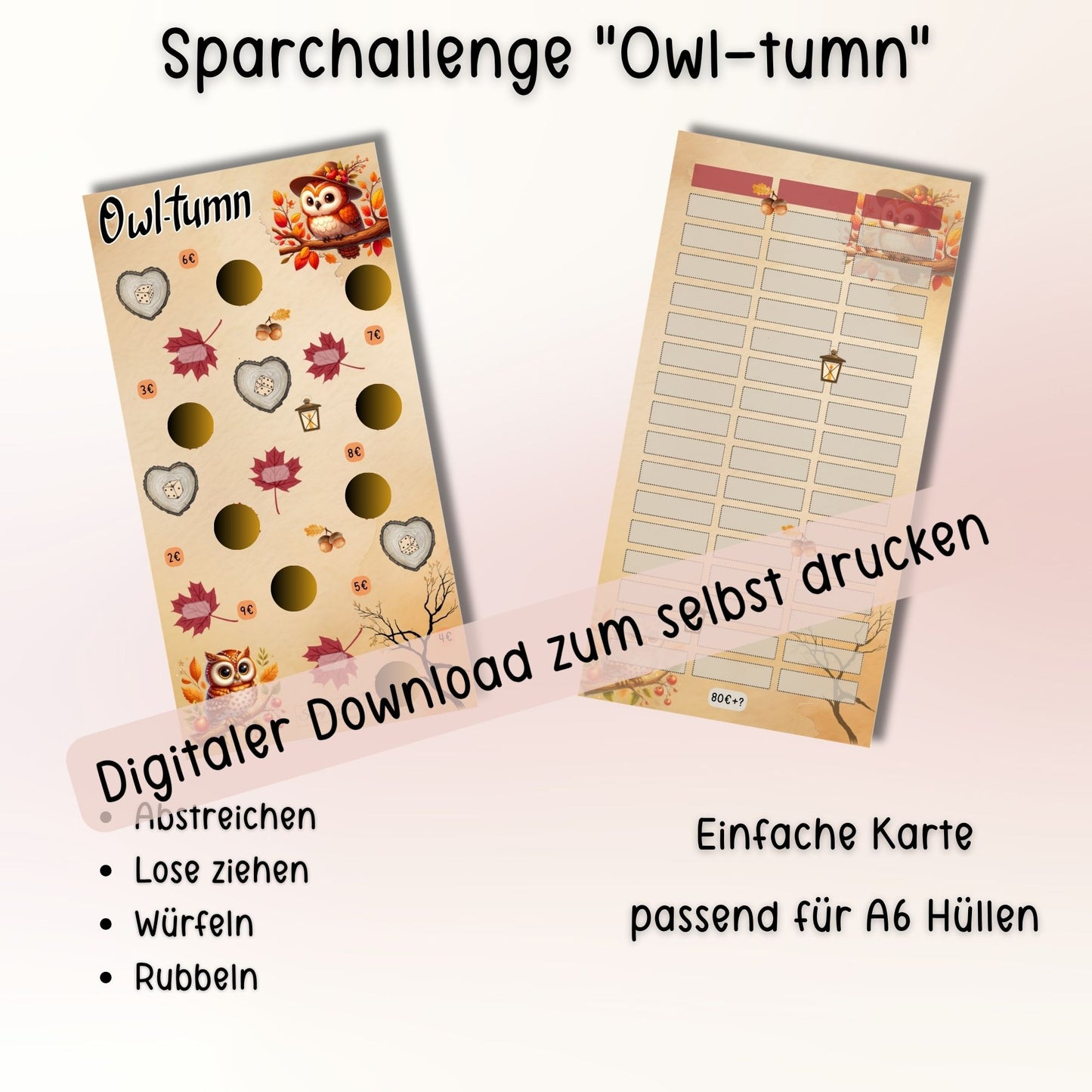 Spar-Challenge "Owl-tumn" *Digital*