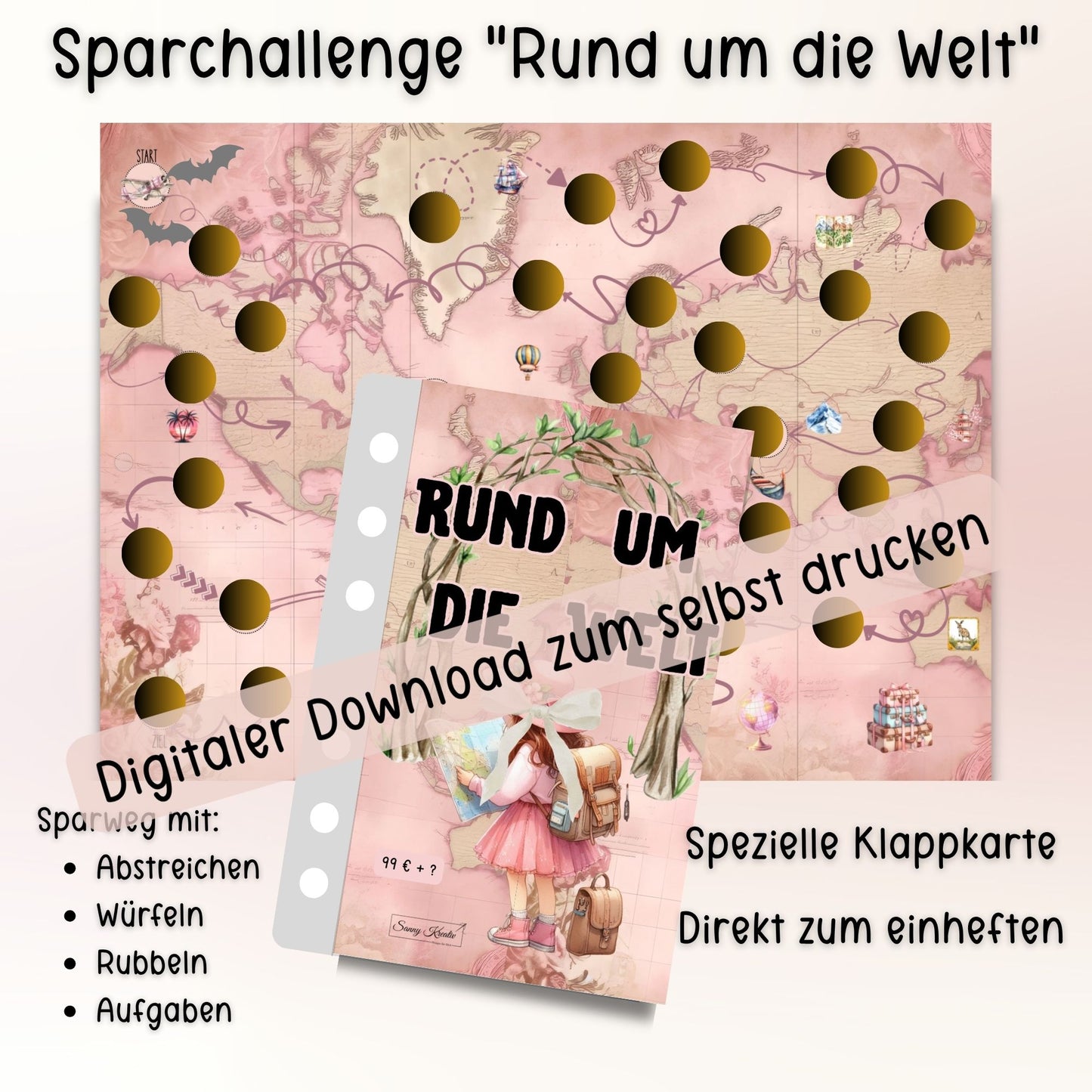 Spar-Challenge "Rund um die Welt" *Digital*
